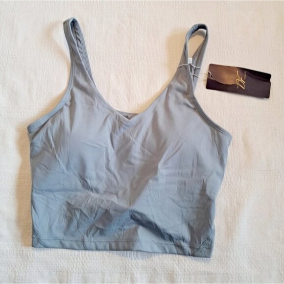 Dragon Fit women's size Small gray sports style bra, NWT - Picture 1 of 13
